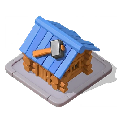 Builders' Hut artwork